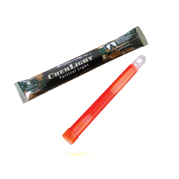 Światło Chemiczne Cyalume Czerwone 12h