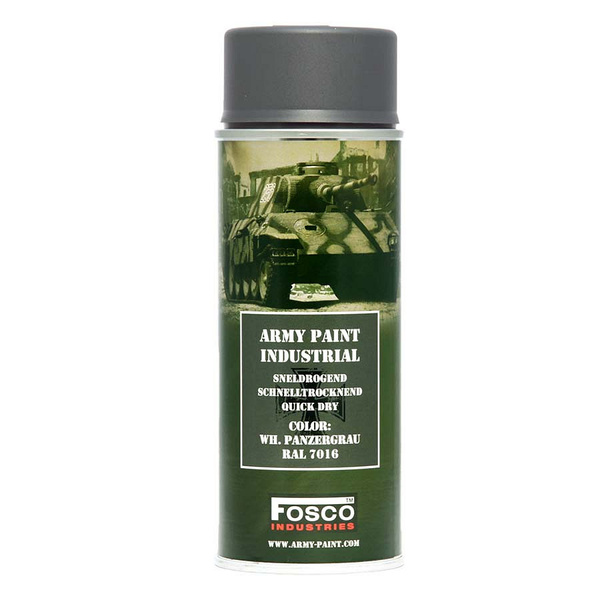 Farba Maskująca / Spray Do Broni 400 ml FOSCO RAL 7016 WH. Panzergrau