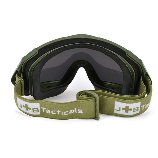 Gogle Taktyczne ANTIFOG UV + 3 Szybki JB Tacticals Zielone (JB-GLS-0002)