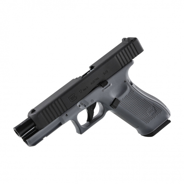 Pistolet Wiatrówka Glock 17 Gen.5 Blowback 4,5 mm BB CO2 Szary (5.8472)