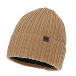 Czapka Zimowa Wełniana Merino Huno Agbo Camel