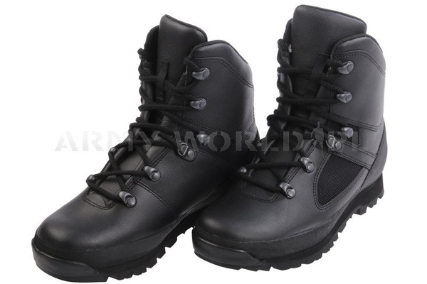 Haix British Army Boots Combat Hight Liability Solution D Black New II Quality