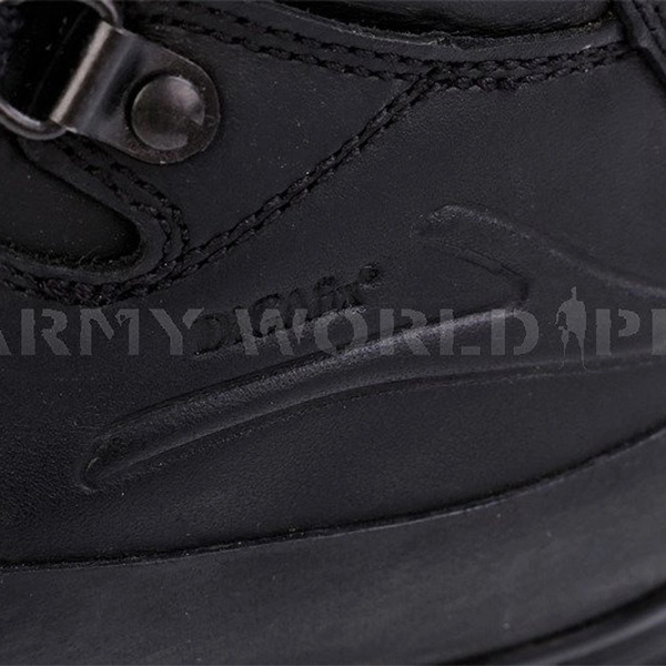 Shoes Meindl MFS System Gore-tex Model 3705-01 Black Military Surplus Used Good Condition