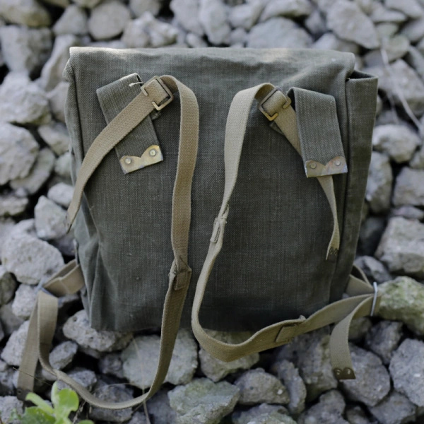 Plecak Holenderski Brezentowy Olive Oryginał Demobil BDB