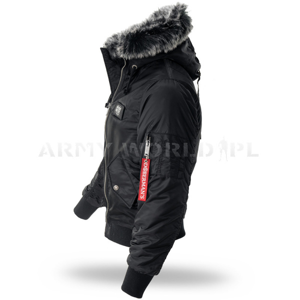 Kurtka Zimowa Offensive Premium Wintertide Doberman's Aggressive Czarna (KU32A)