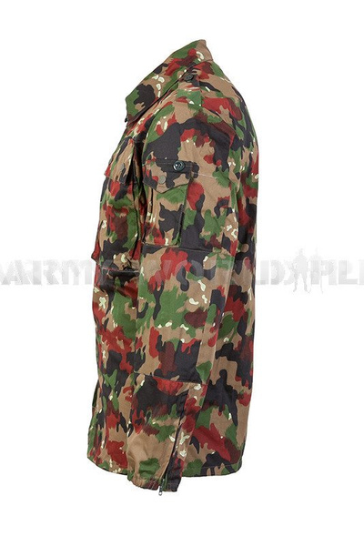 Military Swiss Uniform Jacket and Trousers Original Demobil - Set Of 10 