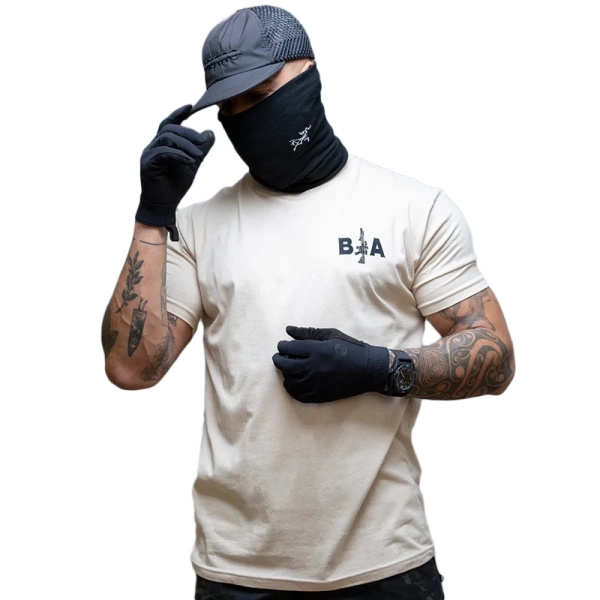 T-Shirt King of Spades Brothers In Arms Sand Używany BDB