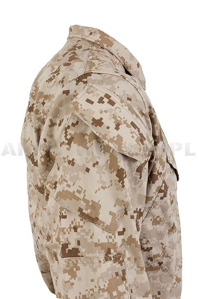 Us Army Shirt USMC Marpat Desert Military Surplus Used