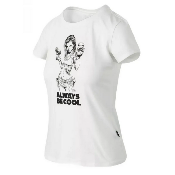 T-shirt Damski (ABC Girl) Helikon-Tex Biały (TS-AGR-CO-20)