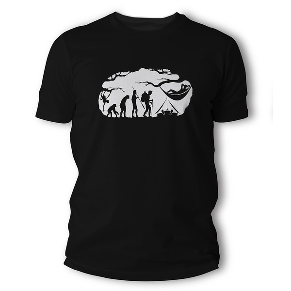 T-Shirt Bushcraft Evolution TigerWood Czarny 