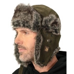 Czapka Uszatka Pirx Tagart Olive