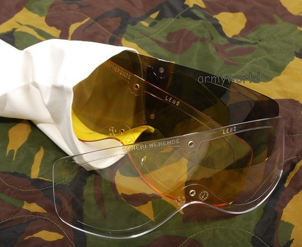 Set Of Three Ballistic Goggle Defender Bolle Genuine Military Surplus New