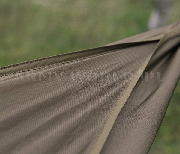 Duitch Army Hammocki With Moqsuito Net KPU Jungle Coyote Genuine Military Surplus New