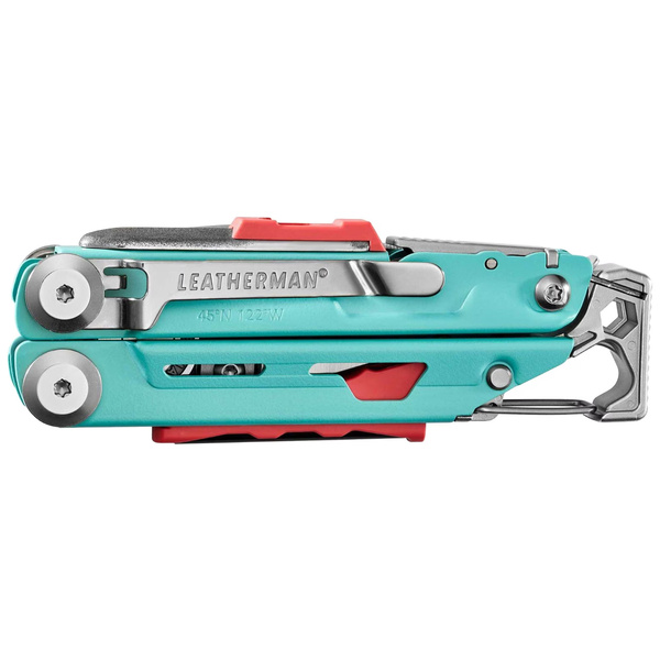 Multitool Leatherman® Signal Aqua Stainless (833187) 