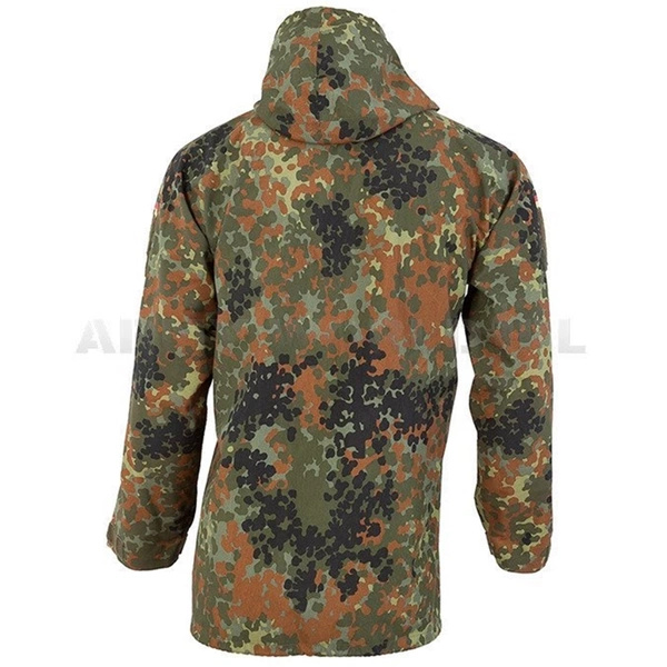 Bundeswehr Waterproof Jacket Gore-Tex CARINTHIA Flecktarn Original Used