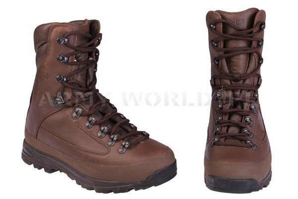 Winter Boots Cold Wet Weather Gore-Tex Karrimor Brown Genuine Military Surplus Used Very Good Condition