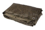 Dutch Army Tarp Cover Tarpaulin 320 x 400 Ripstop Olive Genuine Military Surplus Used