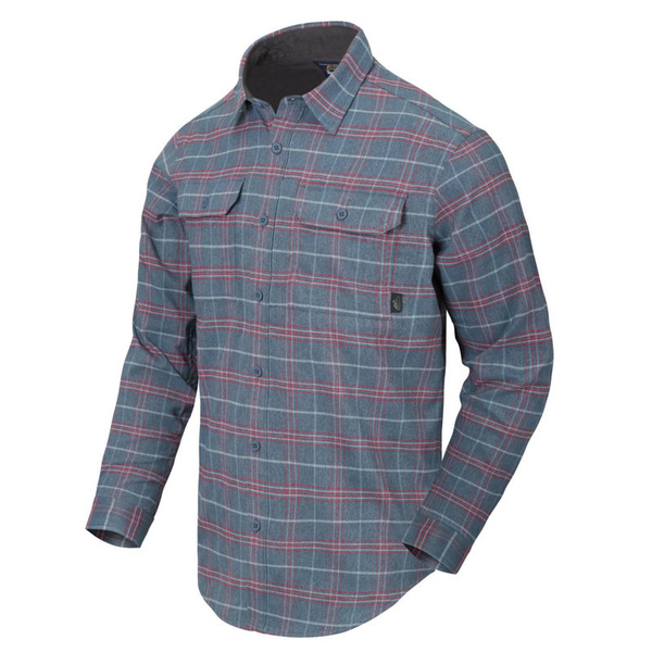 Greyman Shirt Helikon-Tex Blue Graphite Plaid (KO-GMN-PN-PB)