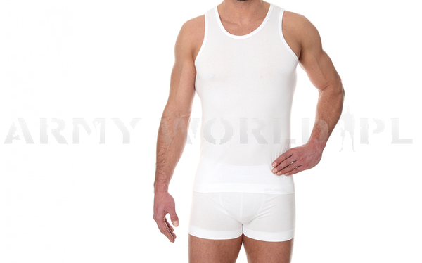 Basic Tank For Men Brubeck White 