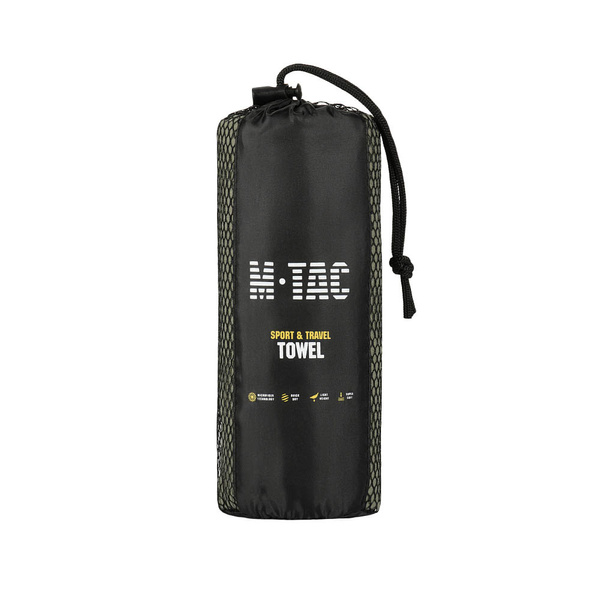 Ręcznik Szybkoschnący Z Mikrofibry M-Tac 120x60 cm Army Green (10536001)