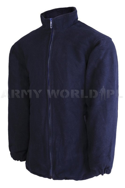 Fleece Jacket SIOEN Nevy Blue Genuine Military Surplus Used