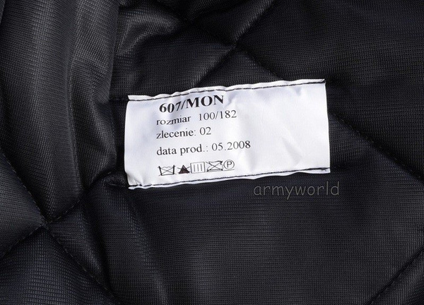Kurtka Wojskowa Marynarska Moleskin 607/MON Z Podpinką Oryginał Demobil