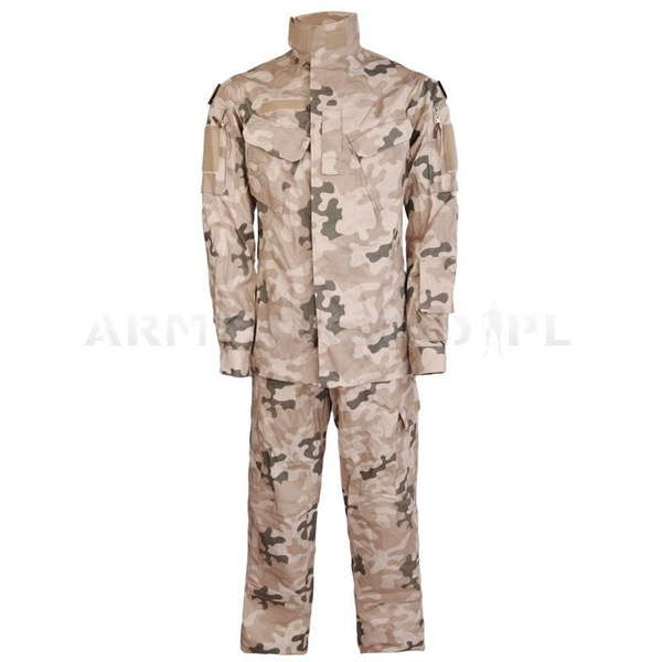 Mundur Pustynny Wojskowy Polowy Tropikalny 123 UT /MON Komplet Bluza + Spodnie Oryginał Nowy