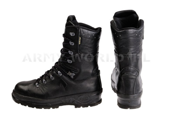 Buty Wojskowe Haix Tibet Gore-Tex Czarne Oryginał Demobil DB