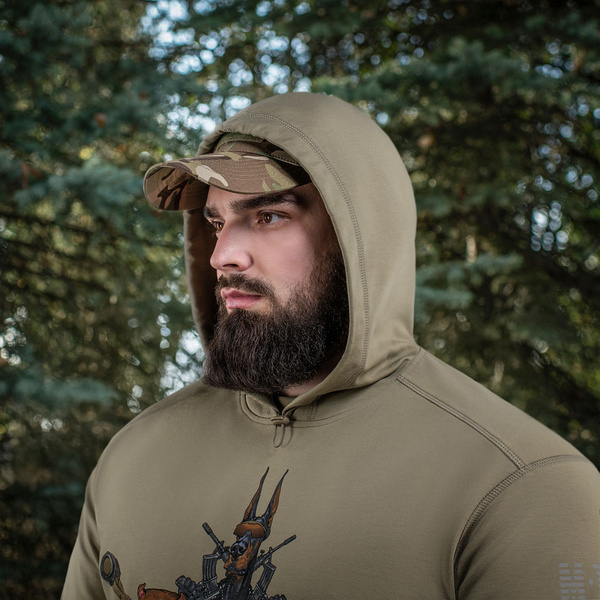 Bluza Z Kapturem Hoodie Rex Team M-Tac Tan (20536003)