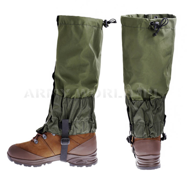 Military Gaiters Dutch Army M3 Olive New