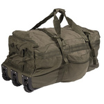 Combat Duffle Bag / Backpack With Wheels Mil-tec Olive