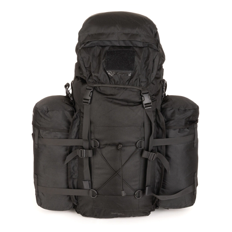 Backpack 100 Litres Bergen Snugpak Black black BACKPACKS I BAGS I POCKETS Backpacks 70 109 l Military shop ArmyWorld.pl