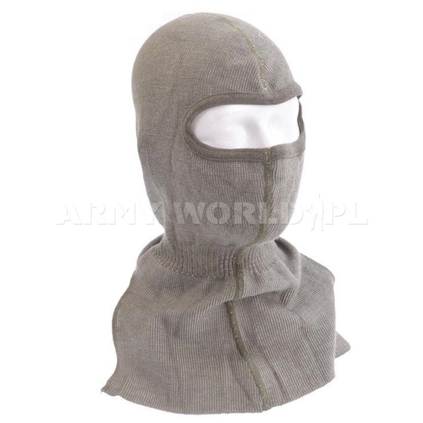 Military Reversible Balaclava Bundeswehr Olive Original Used II Quality