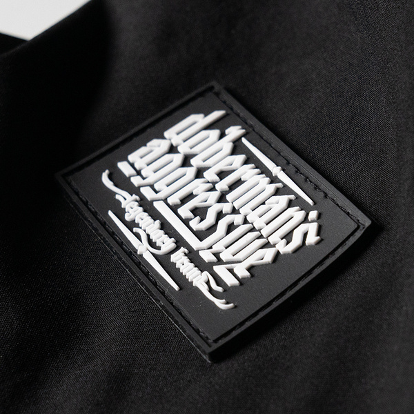 Kurtka Windbreaker Doberman's Aggressive Czarna (KU09)