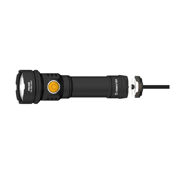 Latarka Ręczna Armytek Prime C2 Pro Max Magnet Warm 3720 lm Czarna (F08601W)