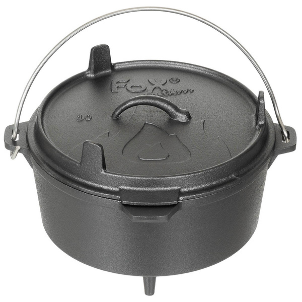 Garnek Żeliwny 3,8 L Dutch Oven Fox Outdoor (33403B)