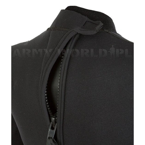 Mokry Skafander Nurka Wojskowy Czarny BARE Supra Arctic Full 7mm Oryginał Demobil BDB