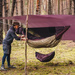 Equipment Hammock HUBA Lesovik Kangaroo / Walnut