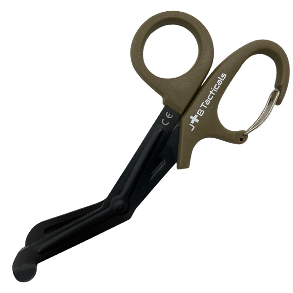 Nożyczki Taktyczne Wielofunkcyjne Medyczne 15cm JB Tacticals Khaki
