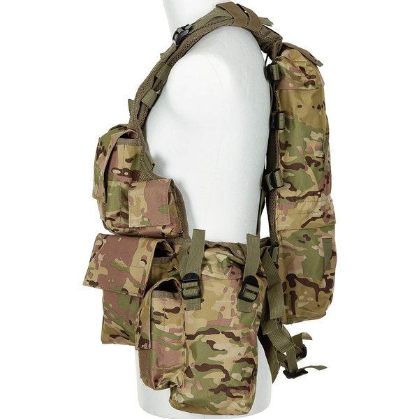 Kamizelka Taktyczna Tactical Vest + Kieszenie MFH Operation Camo (30993X)