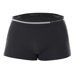 Men's Boxer Shorts Comfort Wool Merino Brubeck Graphite