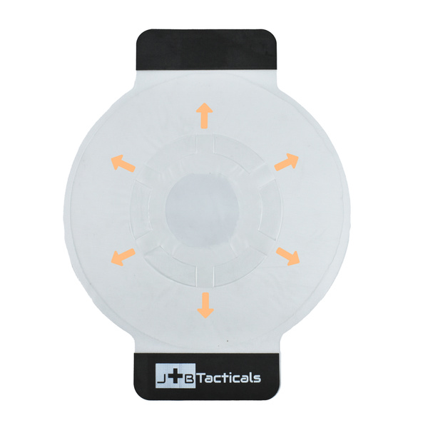 Opatrunek Wentylowy Na Rany Klatki Piersiowej Chest Seal Vented AZ-CS14 JB Tacticals 