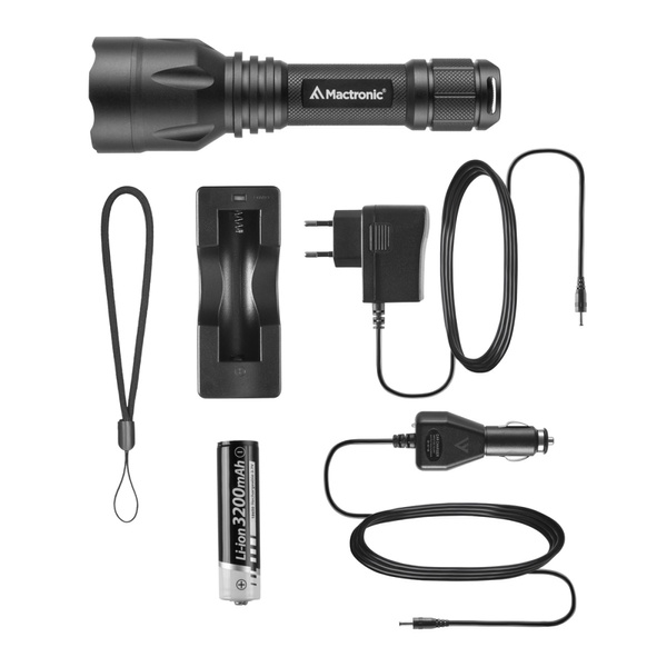 Latarka Ręczna Ładowalna Black Eye Mactronic 1550 lm Box (THH0047)