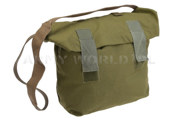 Shoulder Bag Respirator Haversack Oliv Danish Army Original New