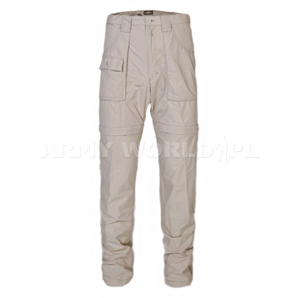 Spodnie / Bojówki Z Odpinanymi Nogawkami Life Line Beige 