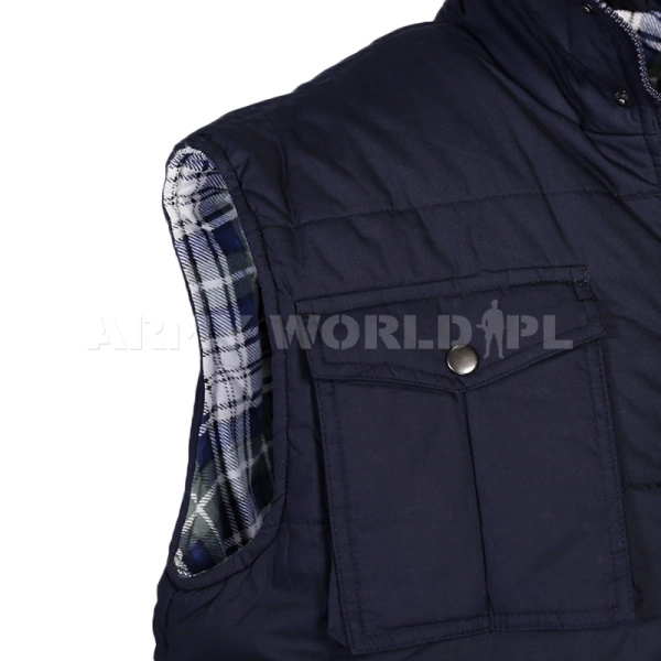 Bezrękawnik Indiana BW free2.be Granatowy Powystawowy