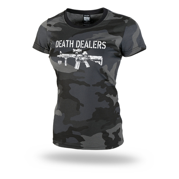 T-shirt Damski Death Dealers Doberman's Aggressive Moro (TSD308M)