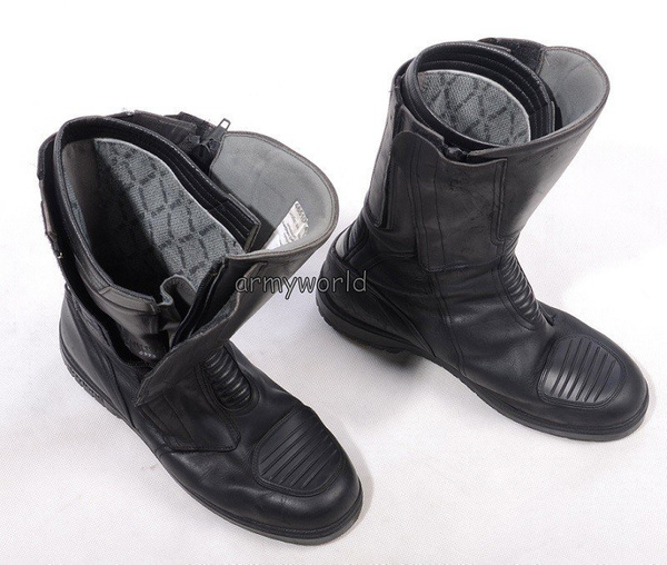 Motorcycle Boots Daytona Gore-tex Bundeswehr Genuine Military Surplus Used Good Condition