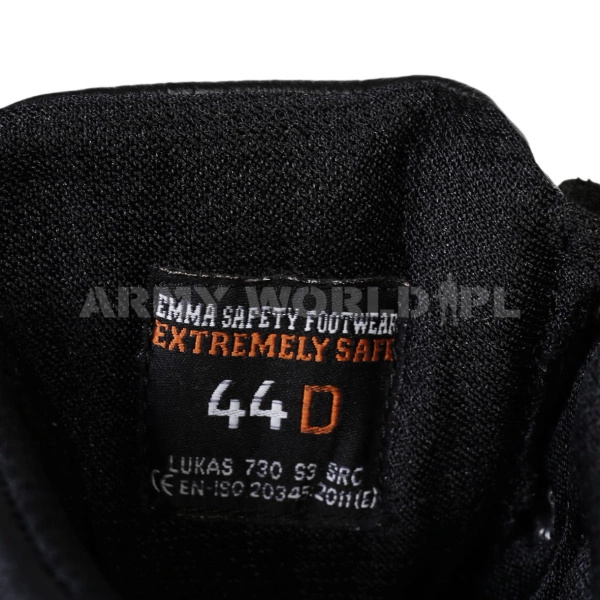 Buty Robocze Emma LUKAS 730 S3 Czarne Oryginał Demobil BDB