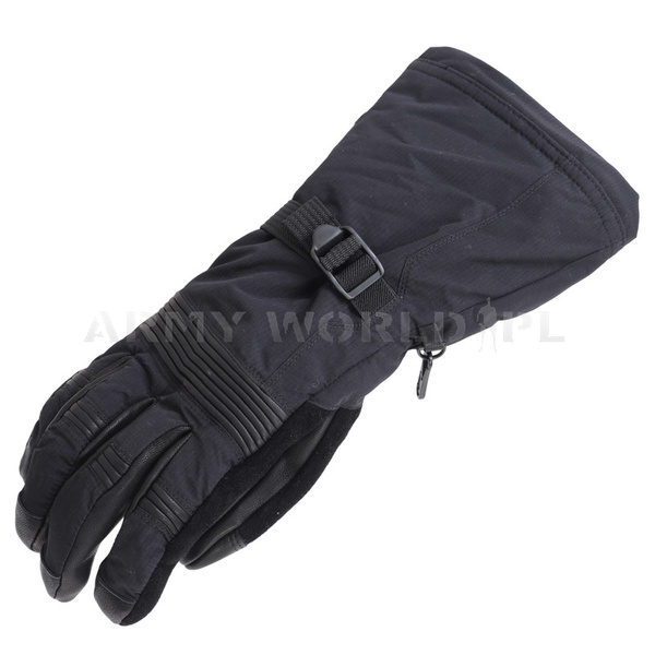 Dutch Army Gloves Black Original New